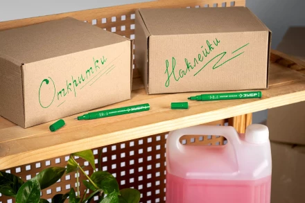 ЗУБР МК-80 зеленый, 0.8 мм маркер-краска (06324-4) купить в Кургане