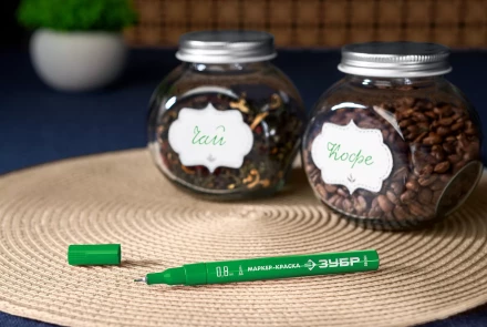 ЗУБР МК-80 зеленый, 0.8 мм маркер-краска (06324-4) купить в Кургане