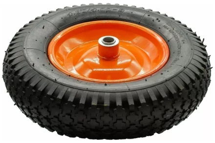 Колесо пневматическое Вихрь КТ-380-20 (380 мм, d 20 мм) для тачки 110-2 73/7/4/10 купить в Кургане