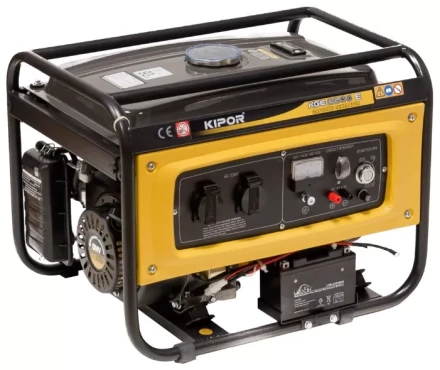 Бензогенератор KIPOR KGE2500E купить в Кургане