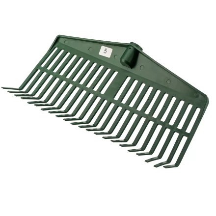 Грабли веерные пластиковые Сибртех, 420 мм, 22 плоских зуба, без черенка, Россия, 617055 купить в Кургане