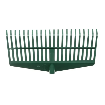 Грабли веерные пластиковые Сибртех, 420 мм, 22 плоских зуба, без черенка, Россия, 617055 купить в Кургане