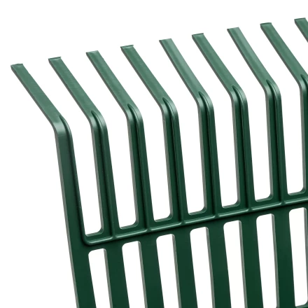 Грабли веерные пластиковые Сибртех, 420 мм, 22 плоских зуба, без черенка, Россия, 617055 купить в Кургане