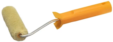 Мини-валик SYNTEX ПОЛИАКРИЛ малярный в сборе, ворс 12мм, бюгель 6мм, 15х160мм, STAYER Master 03-0512-16_z01 купить в Кургане
