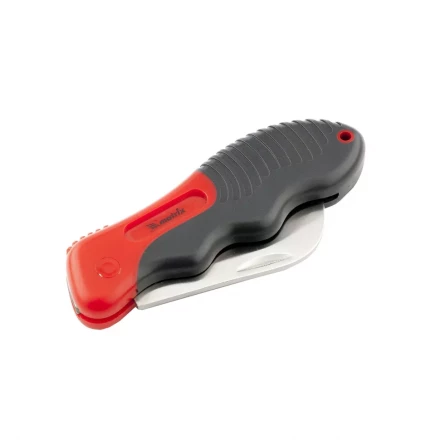 Нож электрика складной изогнутое лезвие эргономичная двухкомпонентная рукоятка MATRIX 78986 купить в Кургане