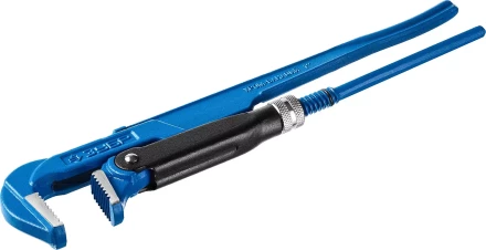 Ключ трубный рычажный ЗУБР "ПРОФЕССИОНАЛ", прямые губки, цельнокованый, Сr-V, № 1,  1" 27335-1_z01 купить в Кургане