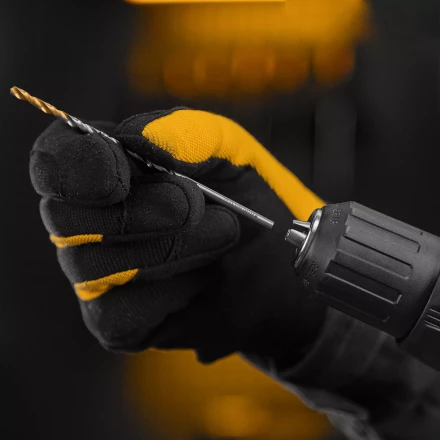 Сверло спиральное по металлу Denzel 3,5 х 112 мм, Р6М5, Golden Tip, удлиненное, 2шт. 718248 купить в Кургане