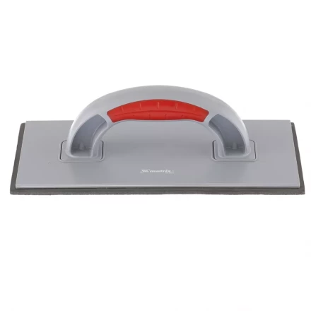 Терка пластиковая резиновое покрытие 4 мм 270x130 мм MATRIX артикул 86808 купить в Кургане