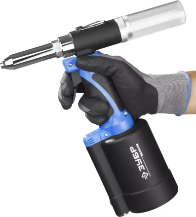 Заклепочник пневматический корпус из композит материалов для заклепок из нержав стали 24-32-4-48мм 31287-48 серия Без серии купить в Кургане