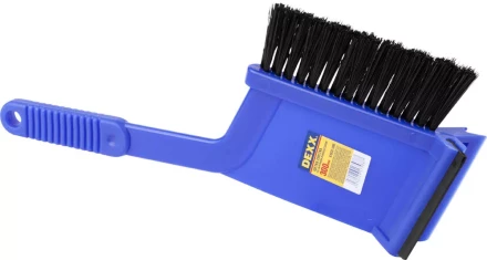 Щетка-сметка автомобильная DEXX для снега, со скребком и водосгоном, 300мм 61032-300 купить в Кургане