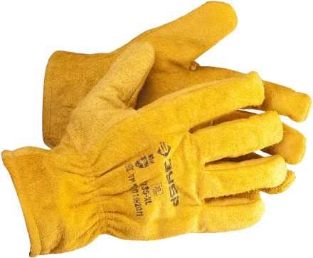 Перчатки кожаные рабочие серия МАСТЕР купить в Кургане