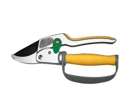 Секатор 205 мм пружина возвратная храп.мех. обрезиненная вращающ. ручка с гардой  PALISAD LUXE 60514 купить в Кургане