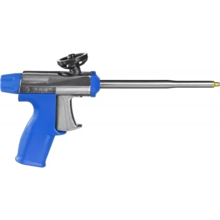 Пистолет ЗУБР &quot;ПРОФЕССИОНАЛ&quot; &quot;ТУРБО&quot; профессиональный для монтажной пены, цельнометал профес конструкция, тефлон покрытие 4-06877_z01 купить в Кургане