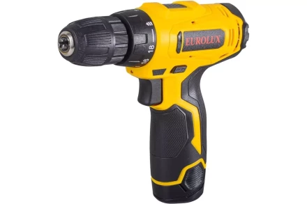 Дрель-шуруповерт Eurolux ДА-12/1Li 72/14/37 купить в Кургане