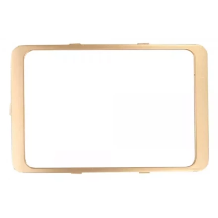 Вставка СВЕТОЗАР &quot;ГАММА&quot; декоративная, цвет золотой металлик, двойная SV-54175-GM купить в Кургане