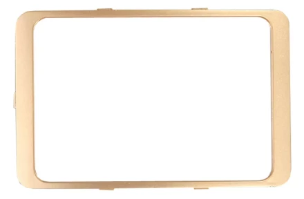 Вставка СВЕТОЗАР &quot;ГАММА&quot; декоративная, цвет золотой металлик, двойная SV-54175-GM купить в Кургане