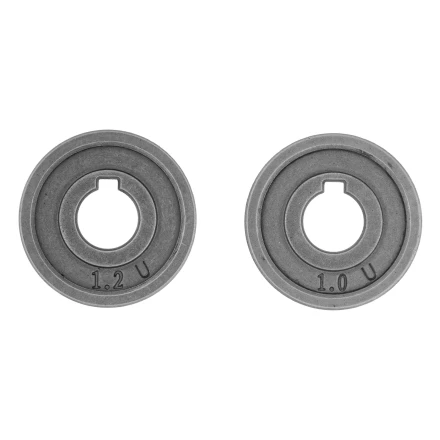 Подающий ролик, U профиль под алюминиевую проволоку 1,0-1,2 мм, 2 шт Denzel 93654 купить в Кургане