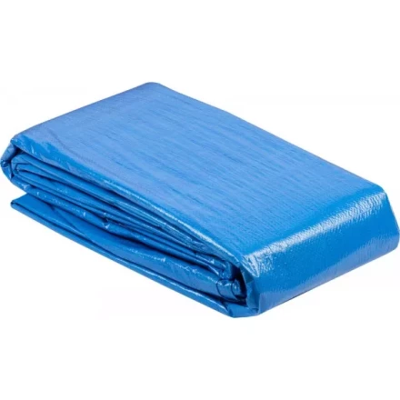 Тент-полотно ЗУБР &quot;МАСТЕР&quot; универсальный, из тканого полимера плотностью 75 г/м3, с люверсами, водонепроницаемый, 8мх12м 12550-08-12 купить в Кургане