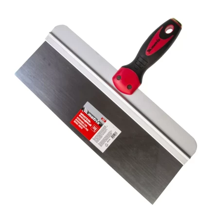 Шпатель фасадный из нержавеющей стали, 350 мм, двухкомпонентная ручка, широкое полотно Matrix 85539 купить в Кургане
