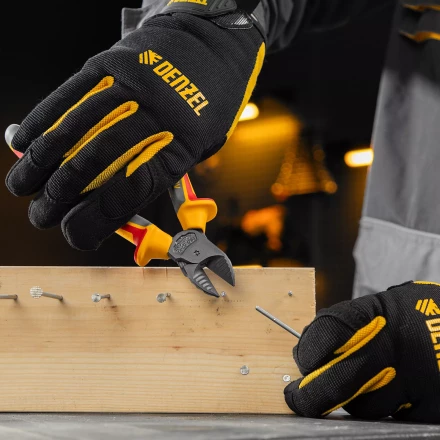 Бокорезы, диэлектрические рукоятки Denzel 17789, до 1000 В, трехкомпонентные рукоятки, 180 мм купить в Кургане