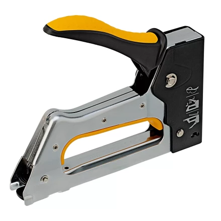 Степлер металлический, скобы в комплекте, 2К рукоятка, тип 53, 6-10 мм Denzel 40222 купить в Кургане