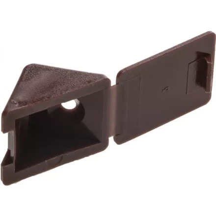 Уголок мебельный ЗУБР с шурупом, цвет кр-дерево, 4,0x15мм, ТФ6, 4шт 4-308256-5 купить в Кургане