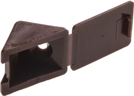 Уголок мебельный ЗУБР с шурупом, цвет кр-дерево, 4,0x15мм, ТФ6, 4шт 4-308256-5 купить в Кургане