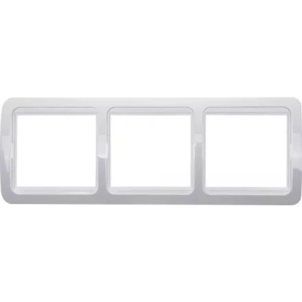 Панель СВЕТОЗАР &quot;ГАММА&quot; тройная горизонтальная, цвет белый SV-54148-W купить в Кургане