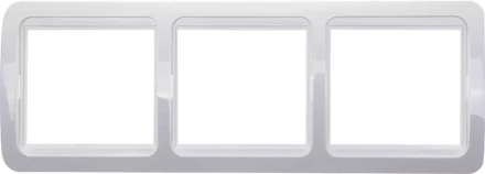 Панель СВЕТОЗАР &quot;ГАММА&quot; тройная горизонтальная, цвет белый SV-54148-W купить в Кургане