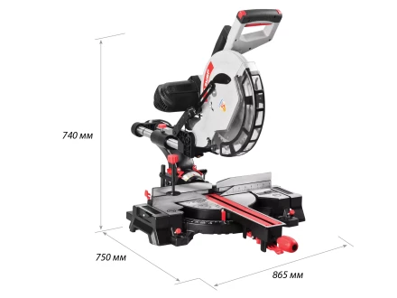 Пила торцовочная с ременной передачей ЗПТ-305-1800 ПЛР серия МАСТЕР купить в Кургане