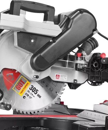 Пила торцовочная с ременной передачей ЗПТ-305-1800 ПЛР серия МАСТЕР купить в Кургане