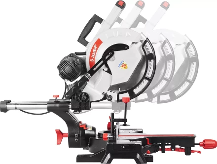 Пила торцовочная с ременной передачей ЗПТ-305-1800 ПЛР серия МАСТЕР купить в Кургане