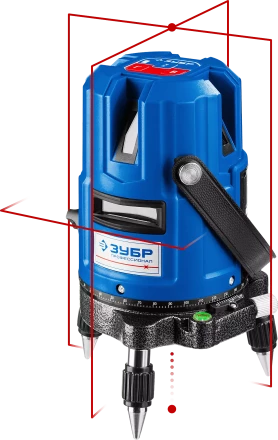 Нивелир лазерный линейный Крест-55 в кейсе серия ПРОФЕССИОНАЛ купить в Кургане