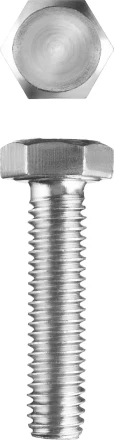 Болт ЗУБР &quot;МАСТЕР&quot; с шестигранной головкой, ГОСТ 7798-70, класс прочности 5.8, оцинкованный, M20x70мм, 5кг 303080-20-070 купить в Кургане