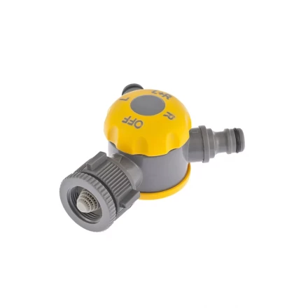 Разветвитель двухканальный с внутренней резьбой 3/4&quot; - 1&quot; с переключателем PALISAD LUXE 66239 купить в Кургане