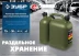 ЗУБР 5 + 2.5 л, пластиковая усиленная двухсекционная канистра, Профессионал (38367-7.5) купить в Кургане