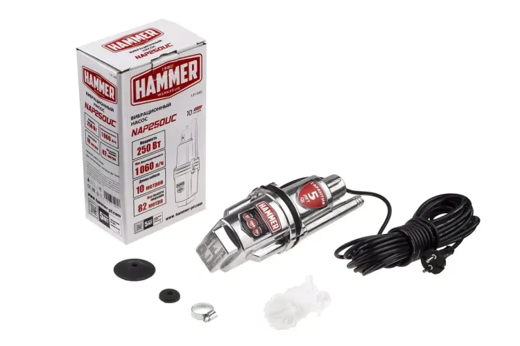 Вибрационный насос HAMMER NAP250UC(10) купить в Кургане