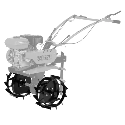 Грунтозацепы Denzel 380/160 мм, посадка круг 30 мм, комплект 2 шт 59917 купить в Кургане