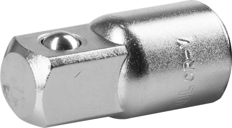 Адаптер KRAFTOOL "INDUSTRIE QUALITAT" увеличивающий для торцовых головок, 1/4"Fx 3/8"M 27840_z01 купить в Кургане