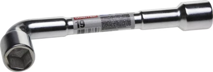 Ключ торцовый ЗУБР &quot;МАСТЕР&quot; двухсторонний L-образный, проходной, 19мм 27185-19 купить в Кургане