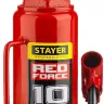 Домкрат гидравлический бутылочный "RED FORCE", 10т, 230-460 мм, STAYER 43160-10 43160-10_z01 купить в Кургане