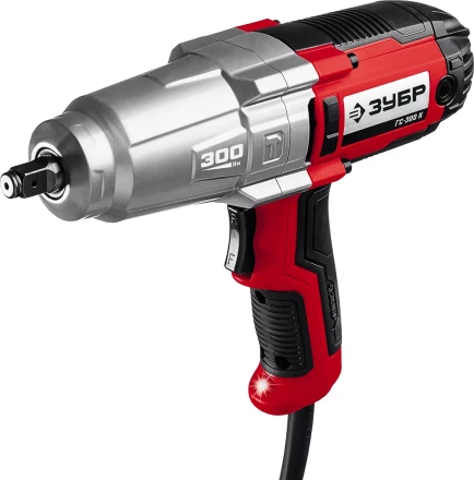 ЗУБР 300 Н·м, 350 Вт, кейс, ударный гайковерт (ГС-300 К) купить в Кургане