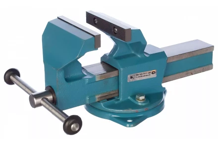 Тиски слесарные 140 мм поворотные (Глазов)  Россия 18667 купить в Кургане