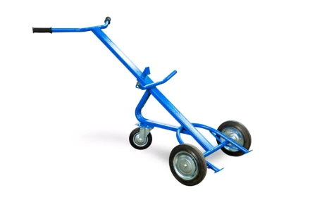 Тележка для металлических бочек TOR КБ-1 (250 литая + 160 поворотное) 1020254 купить в Кургане