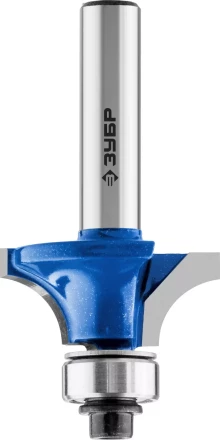 ЗУБР 28.6 x 12.7 мм, радиус 8 мм, фреза кромочная калевочная №1, Профессионал (28701-28.6) купить в Кургане