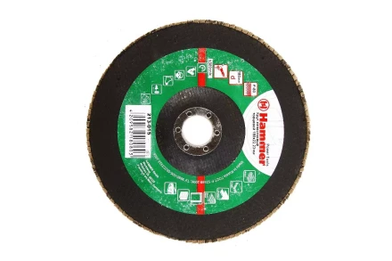 Круг Лепестковый Торцевой (КЛТ) HAMMER КЛТ 1 Ф180х22 Р80 213-015 купить в Кургане
