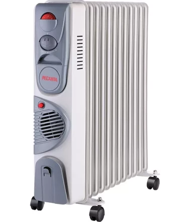 Масляный радиатор ОМ-12НВ Ресанта купить в Кургане