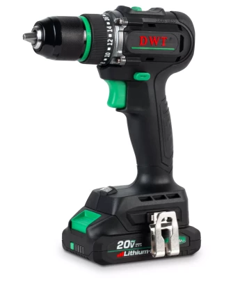 Бесщеточная аккумуляторная дрель-шуруповерт DWT ABSP-20 DNF-2 BMC купить в Кургане