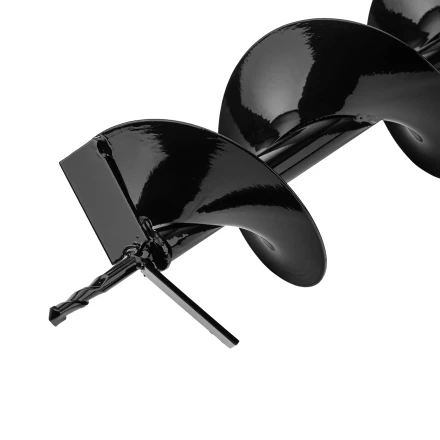 Шнек для грунта E-150, диаметр 150 мм, длина 800 мм,соединение 20 мм, несъемный нож Denzel 56023 купить в Кургане