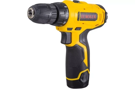 Дрель-шуруповерт Eurolux ДА-12/2Li 72/14/38 купить в Кургане